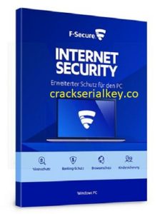 F-Secure Internet Security 18.3 Crack & Activation Key Free Download 2022